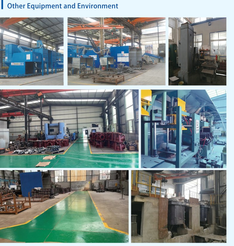 Factory and inspection equipment for cast and machined components